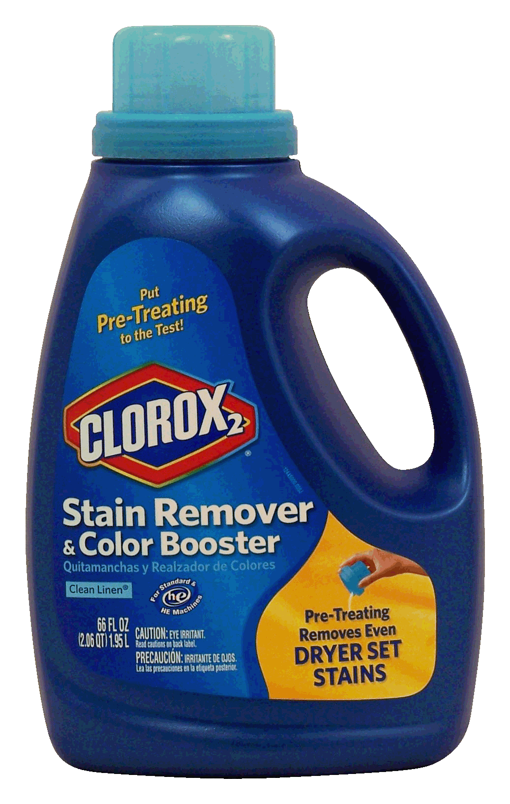 Clorox 2  stain remover & color booster, clean linen scent Full-Size Picture